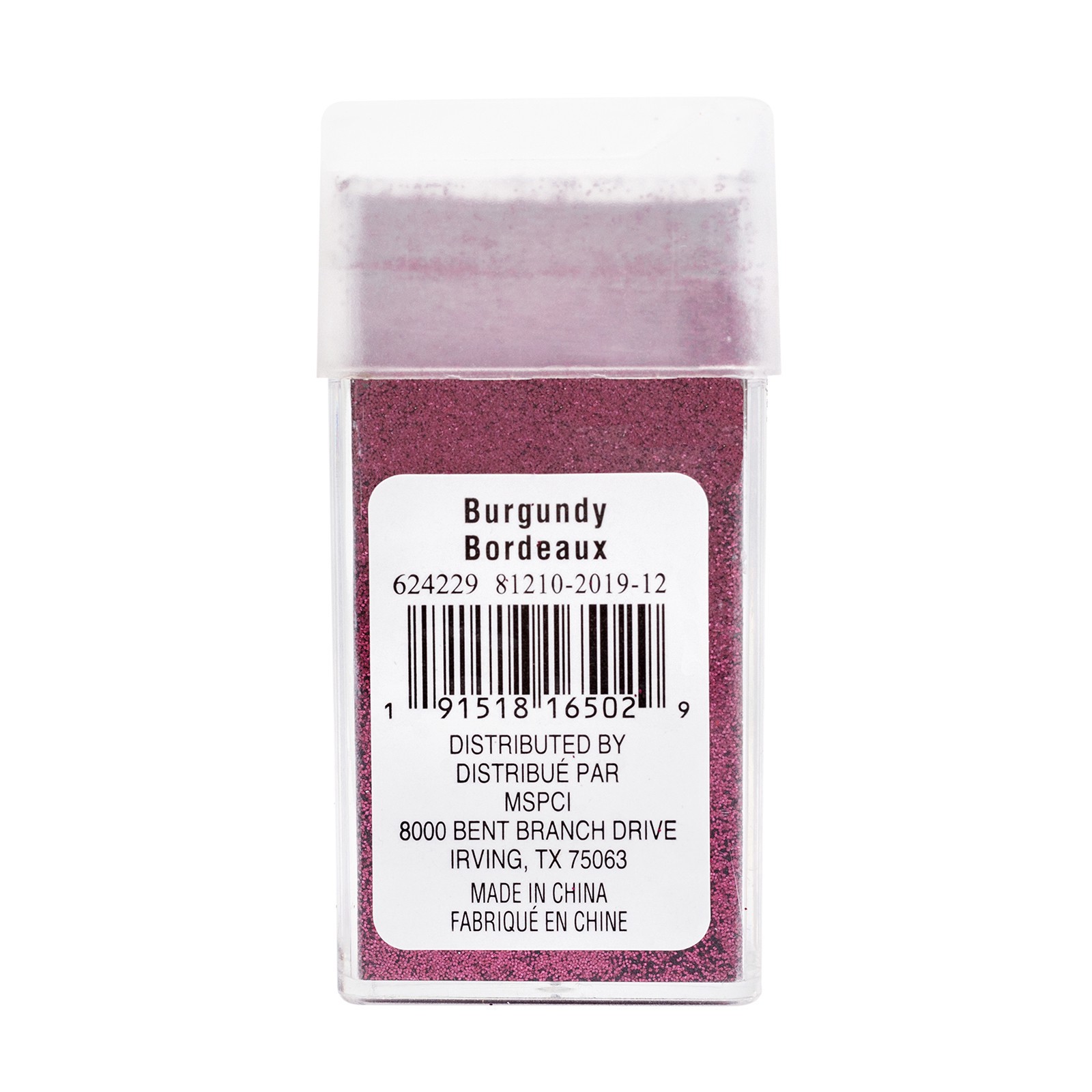 slide 4 of 4, Burgundy Extra Fine Polyester Glitter By Recollections, 1.2 oz