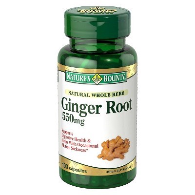 slide 1 of 1, Nature's Bounty Ginger Root 100 ea, 100 ct