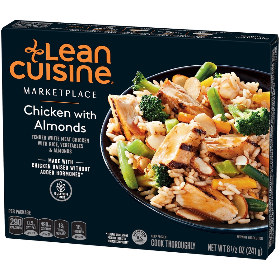 slide 3 of 8, Lean Cuisine Chicken With Almonds, 8.5 oz