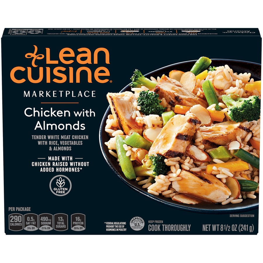 slide 1 of 8, Lean Cuisine Chicken With Almonds, 8.5 oz