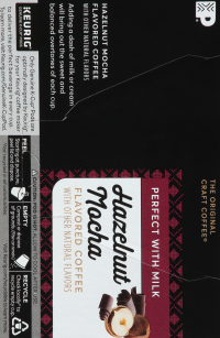 slide 6 of 7, Peet's Coffee Hazelnut Mocha K-Cup Pods Coffee pods Box - 10 ct, 10 ct