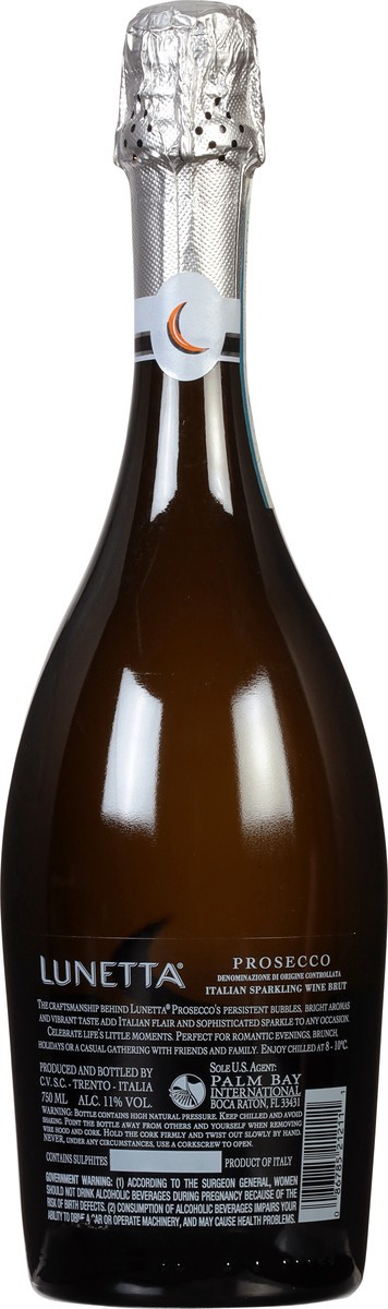 slide 4 of 10, Lunetta Brut, 750 ml