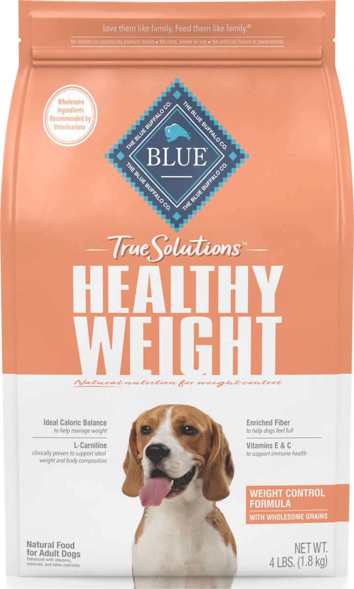 slide 6 of 9, BLUE Buffalo True Solutions Fit & Healthy Weight Control Adult Dog, 4 lb