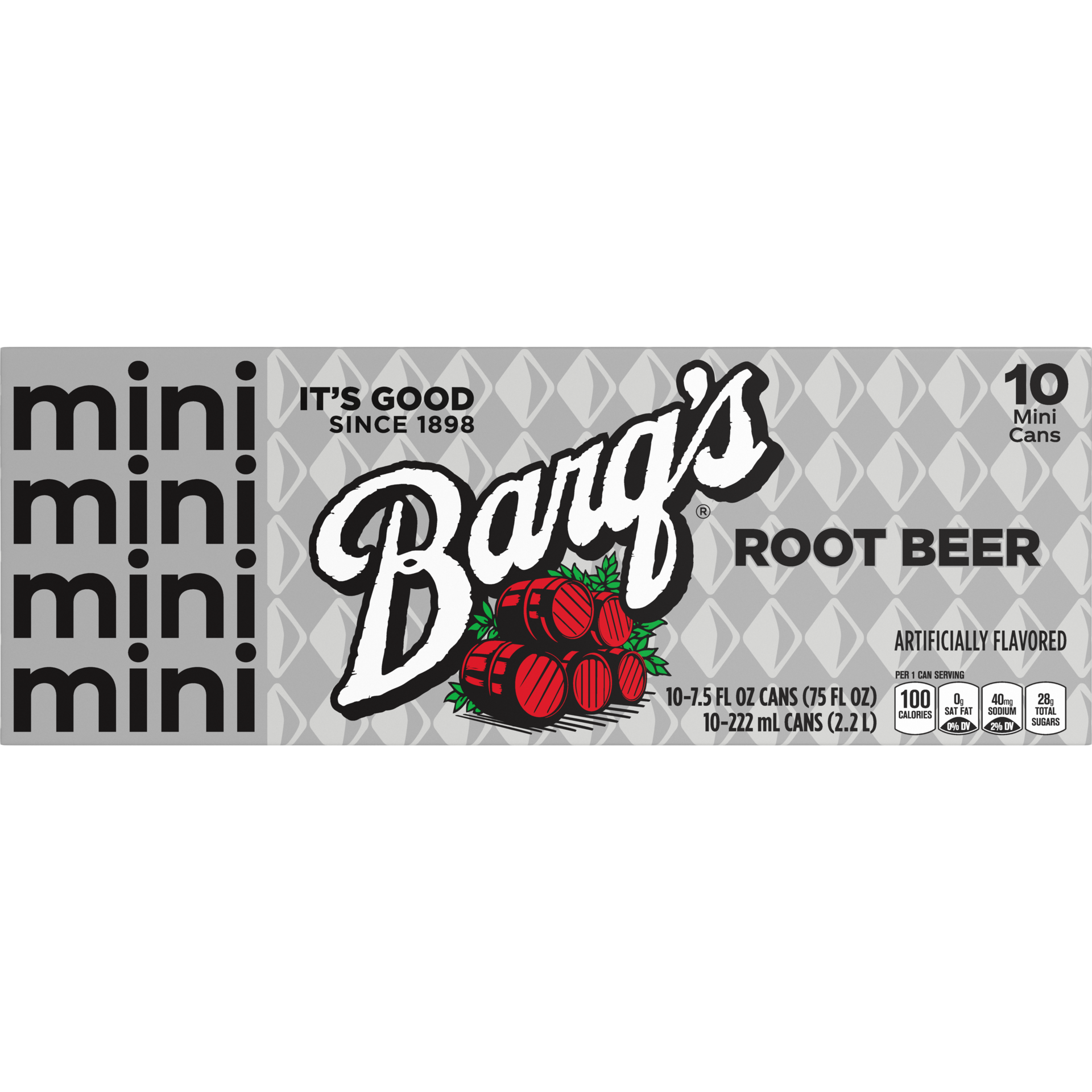 slide 1 of 5, Barq'S Barqs Rootbeer 7.5Oz 10Pk, 7.5 oz