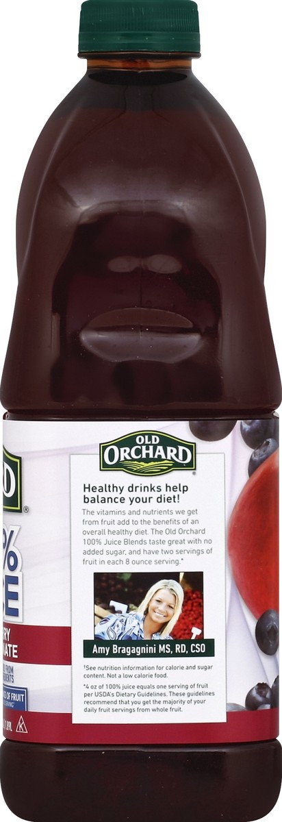 slide 3 of 4, Old Orchard Blueberry Pomegranate Juice - 64 fl oz, 64 fl oz