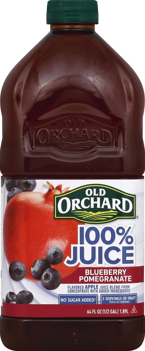 slide 4 of 4, Old Orchard Blueberry Pomegranate Juice - 64 fl oz, 64 fl oz