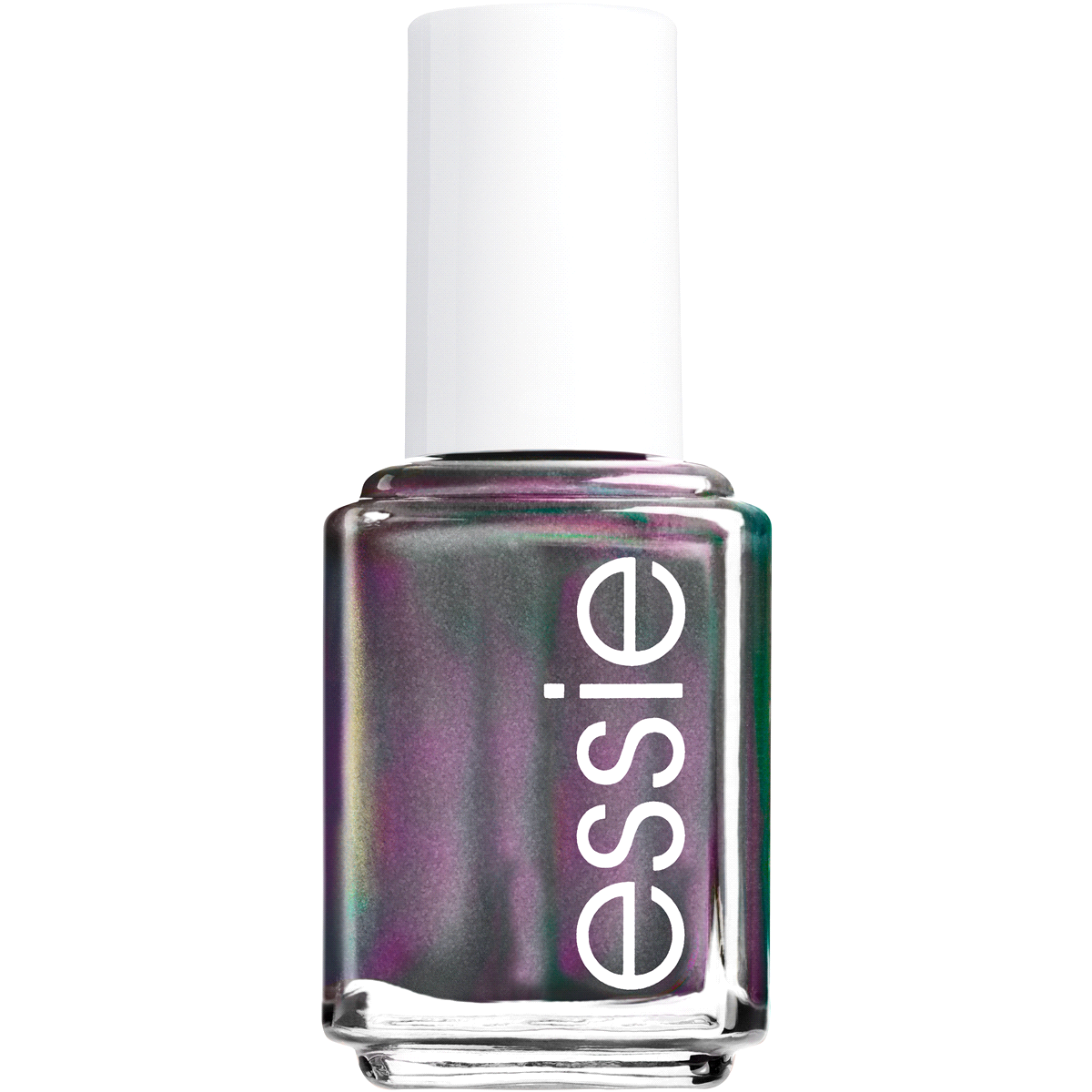 slide 1 of 4, essie Nail Polish For The Twill Of It, Green Metallic Nail Polish, 0.46 oz