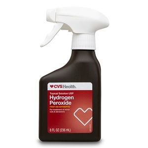 slide 1 of 1, CVS Health Hydrogen Peroxide First Aid Antiseptic Spray, 8 fl oz