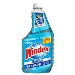 Windex Glass Cleaner Original Blue Refill