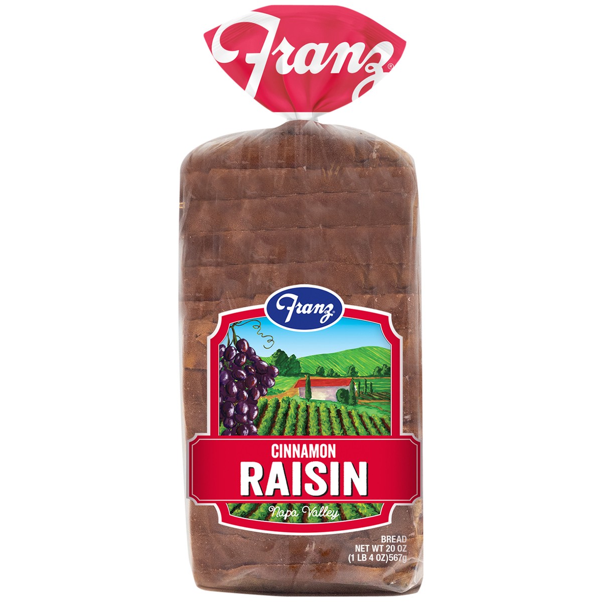 slide 2 of 10, Franz Napa Valley Raisin Vanilla Breakfast Bread 20oz, 20 oz