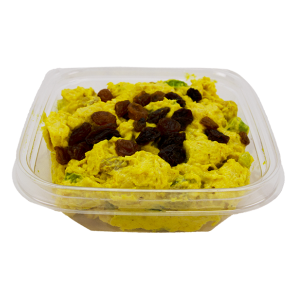 slide 1 of 1, L&B Major Grey Chicken Curry Salad, 8 oz