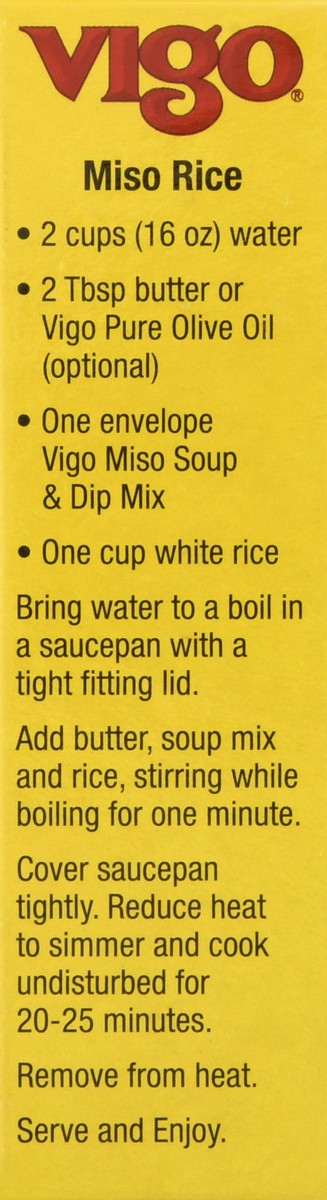 slide 12 of 13, Vigo Miso Soup & Dip Mix, 2 oz