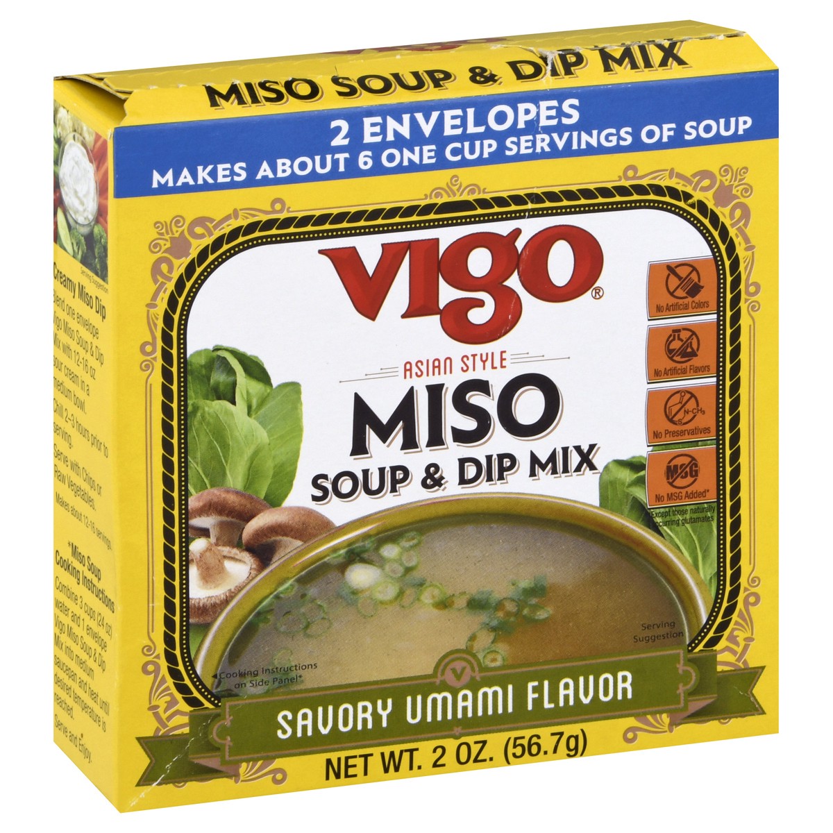 slide 11 of 13, Vigo Miso Soup & Dip Mix, 2 oz