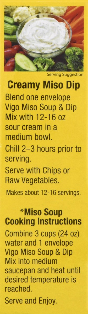 slide 4 of 13, Vigo Miso Soup & Dip Mix, 2 oz