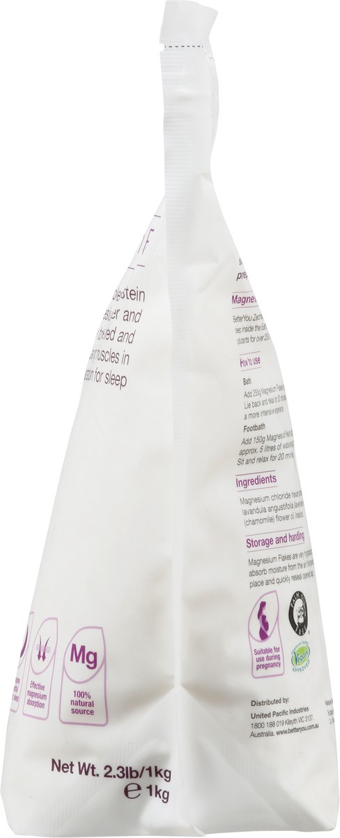 slide 9 of 9, BetterYou Magnesium Sleep Mineral Bath Flakes 2.3 lb, 2.3 lb