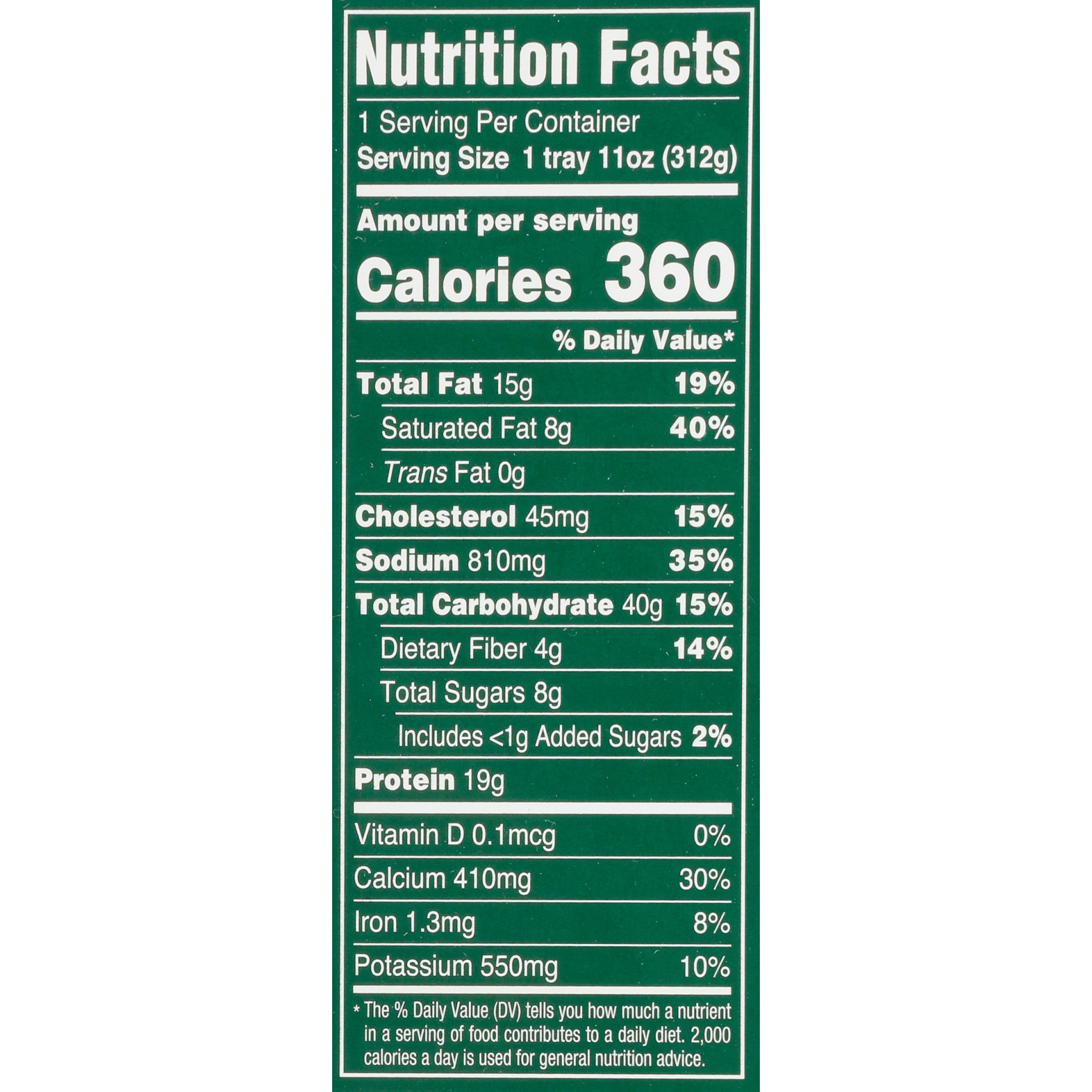 slide 7 of 8, Michael Angelo's Vegetable Lasagna, 11 oz