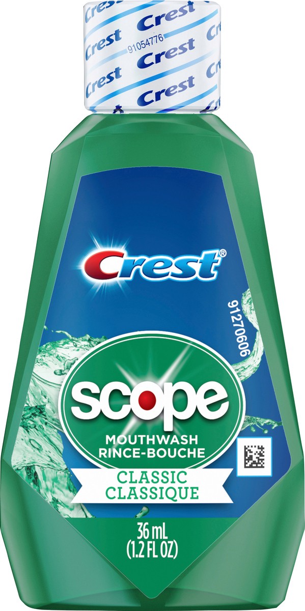 slide 2 of 3, Scope Classic Original Mint Mouthwash 1.2 fl oz, 1.2 fl oz