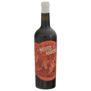 slide 1 of 1, Misfits and Mavens Cabernet Sauvignon 750 ml, 750 ml