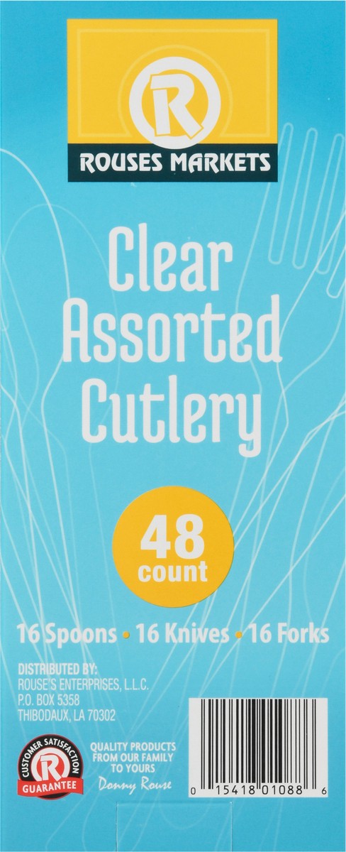 slide 4 of 10, Rouses Markets Rous Asst Cutlery, 48 ct