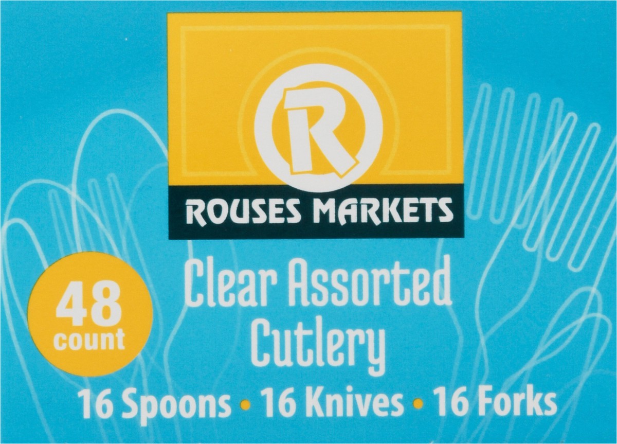 slide 10 of 10, Rouses Markets Rous Asst Cutlery, 48 ct