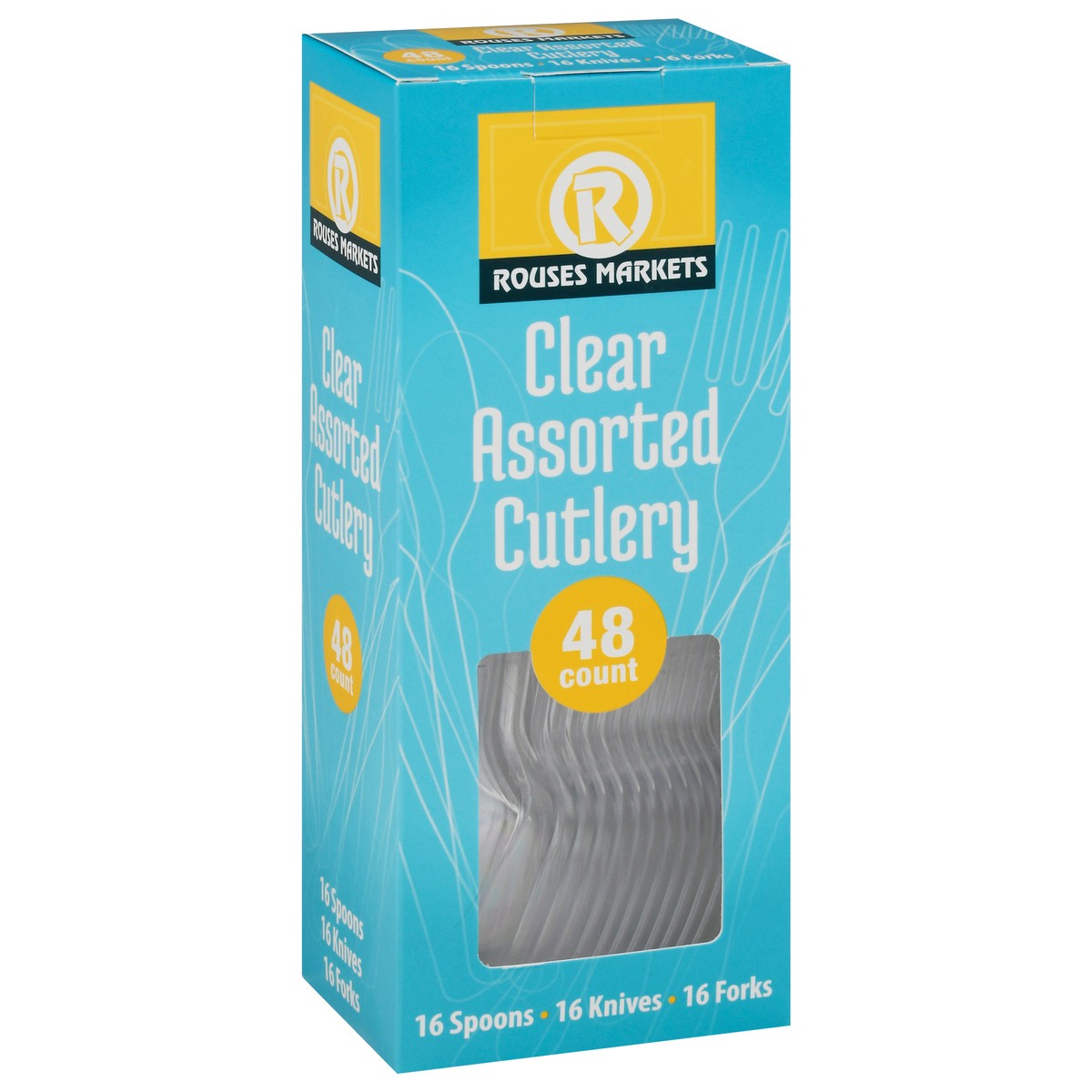 slide 8 of 10, Rouses Markets Rous Asst Cutlery, 48 ct