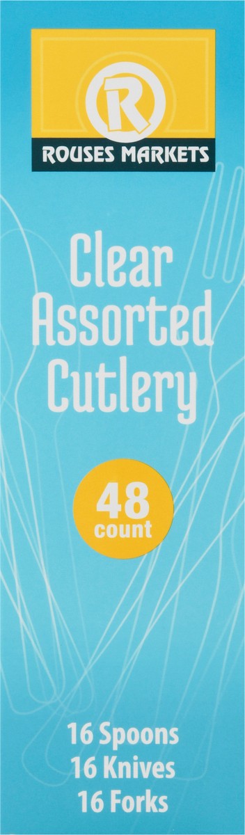 slide 2 of 10, Rouses Markets Rous Asst Cutlery, 48 ct