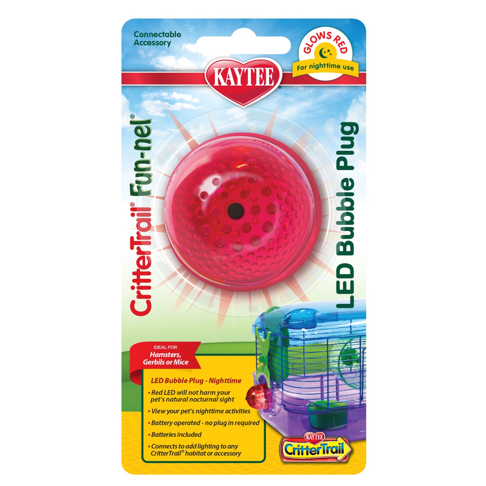 slide 1 of 1, KAYTEE Critter Trail LED Night Light, 1 ct