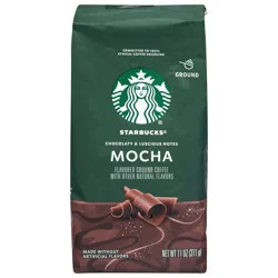 Starbucks Ground Coffee, Flavored Hot or Iced Coffee, Mocha, 11 oz ​
