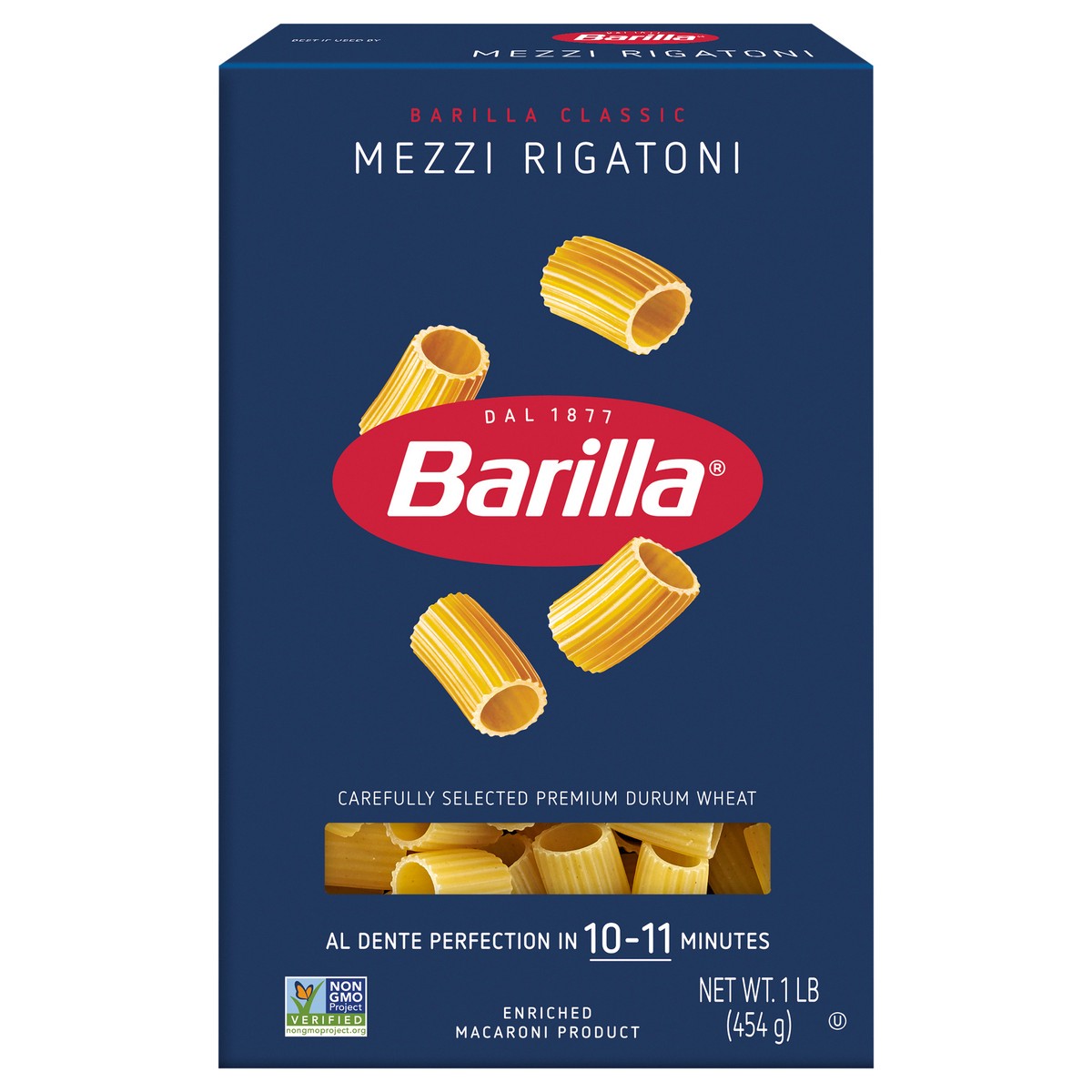 slide 2 of 14, Barilla Mezzi Rigatoni 1 lb, 16 oz