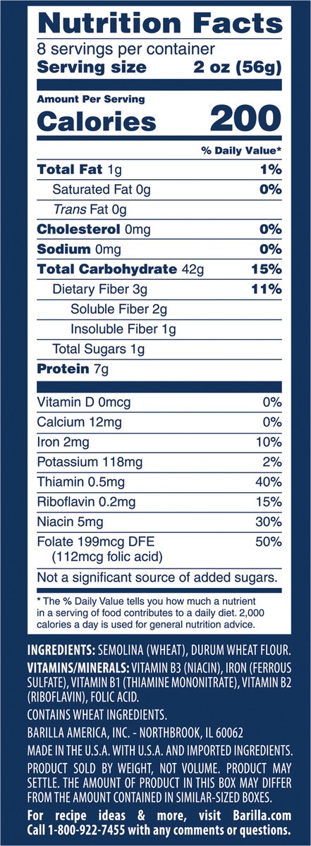 slide 6 of 14, Barilla Mezzi Rigatoni 1 lb, 16 oz