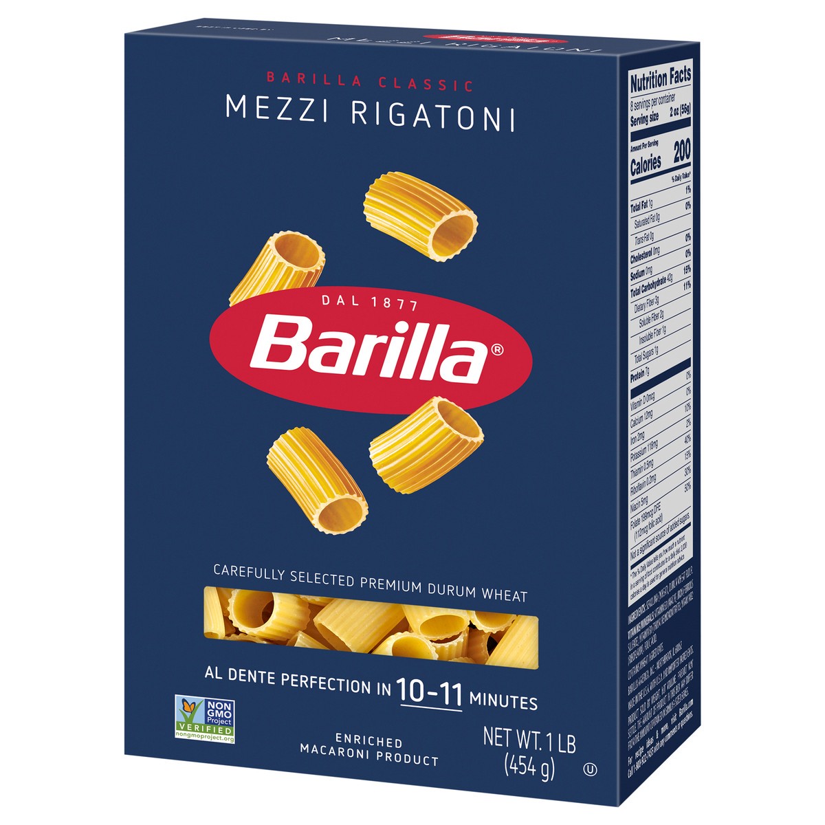 slide 3 of 14, Barilla Mezzi Rigatoni 1 lb, 16 oz