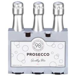 90+ Cellars D.O.C. Brut Lot 50 Prosecco - 3 x 187 ml