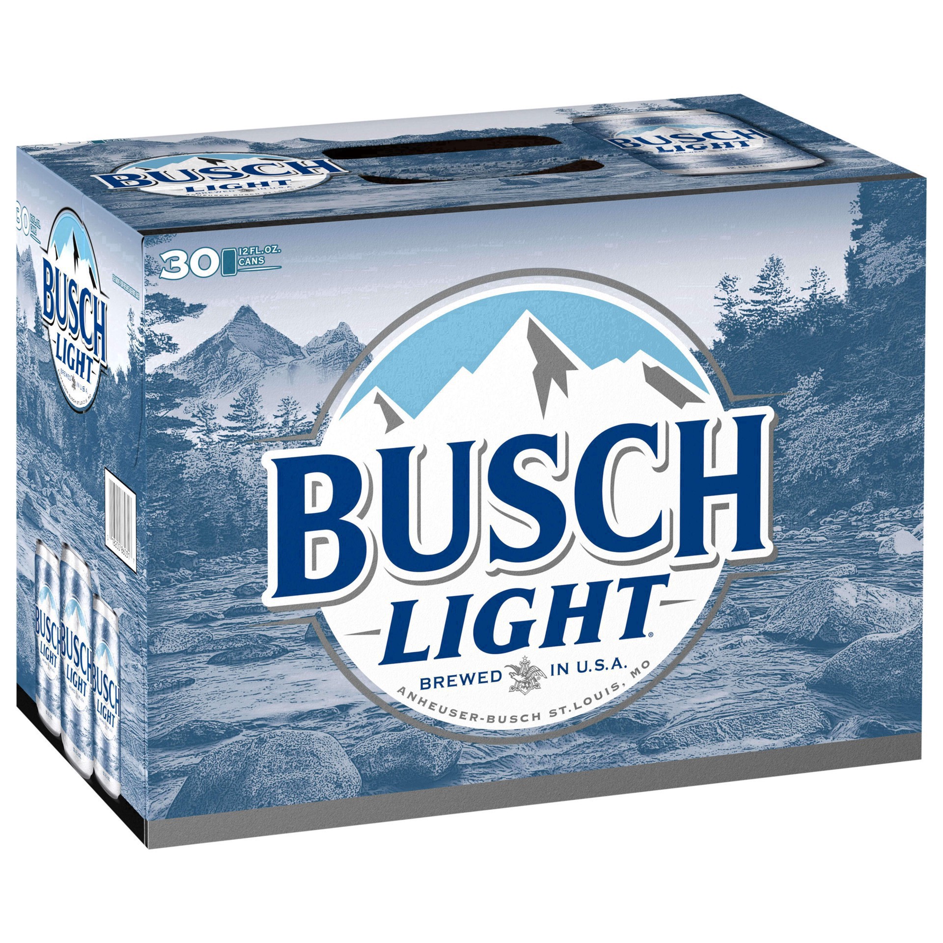 slide 11 of 96, Busch Light Beer, 30 Pack Beer, 12 FL OZ Cans, 360 fl. oz