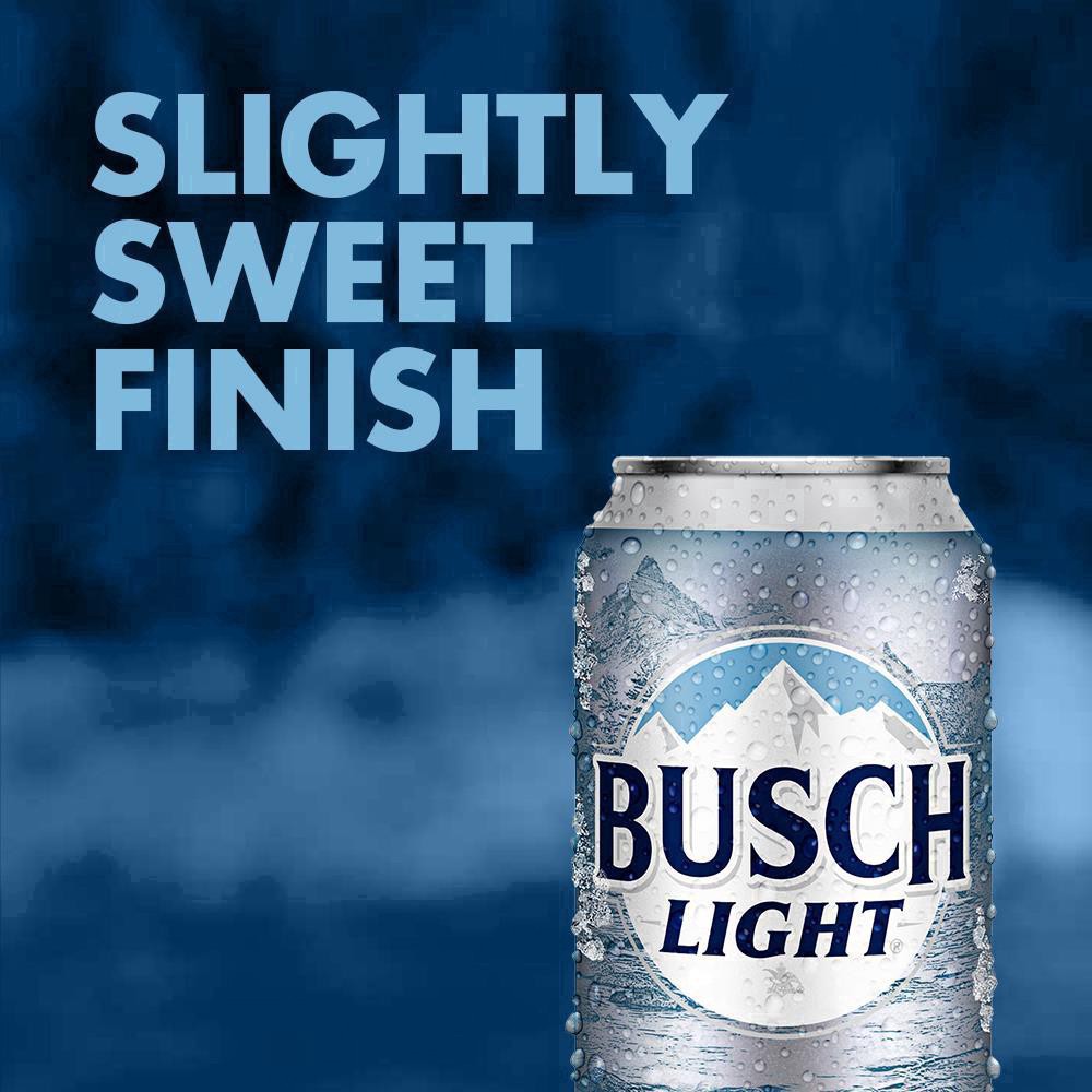 slide 87 of 96, Busch Beer, 30 Pack 12 fl. oz. Cans, 4.1% ABV, 30 ct; 12 fl oz