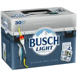 Busch Light Beer, 30 Pack Beer, 12 FL OZ Cans