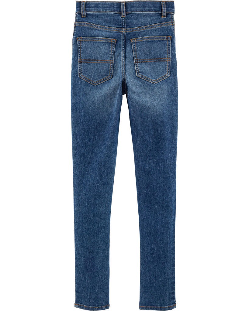 slide 2 of 2, Oshkosh Kid Medium Blue Wash Skinny-Leg Jeans Indigo Bright 10S, 1 ct