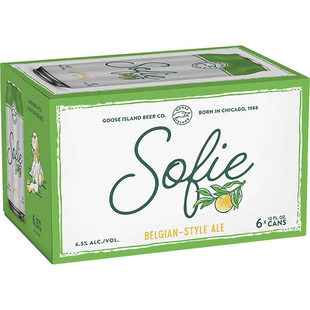 slide 1 of 1, Goose Island Beer Co. Goose Island Sofie 6 Pack, 12 oz