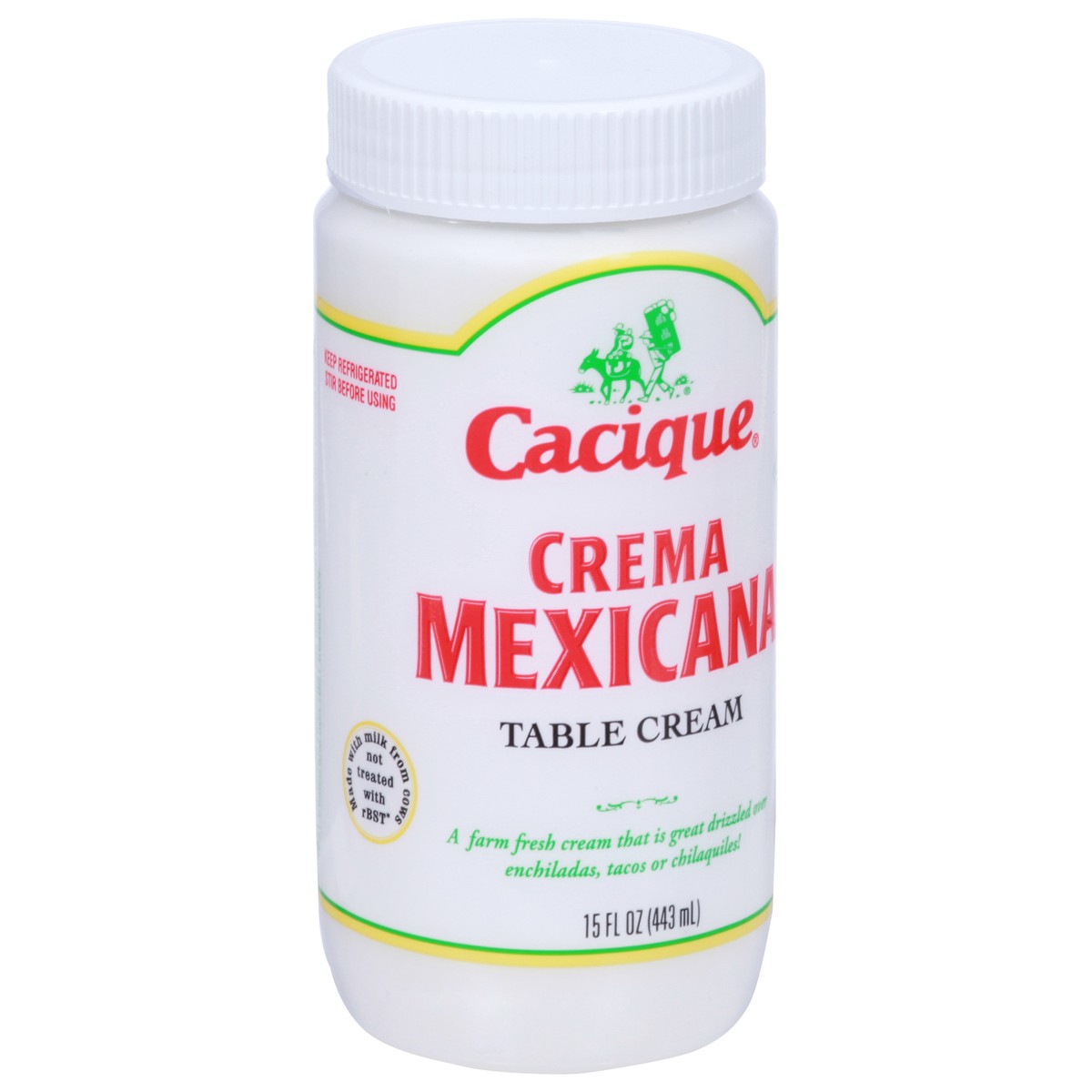 slide 2 of 9, Cacique Crema Mexicana Table Cream 15 fl oz, 15 oz