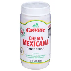 Cacique Crema Mexicana Table Cream 15 oz