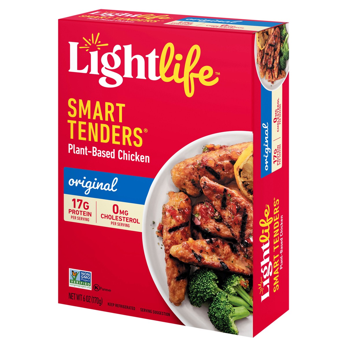 slide 9 of 9, Lightlife Chicken, 170 g