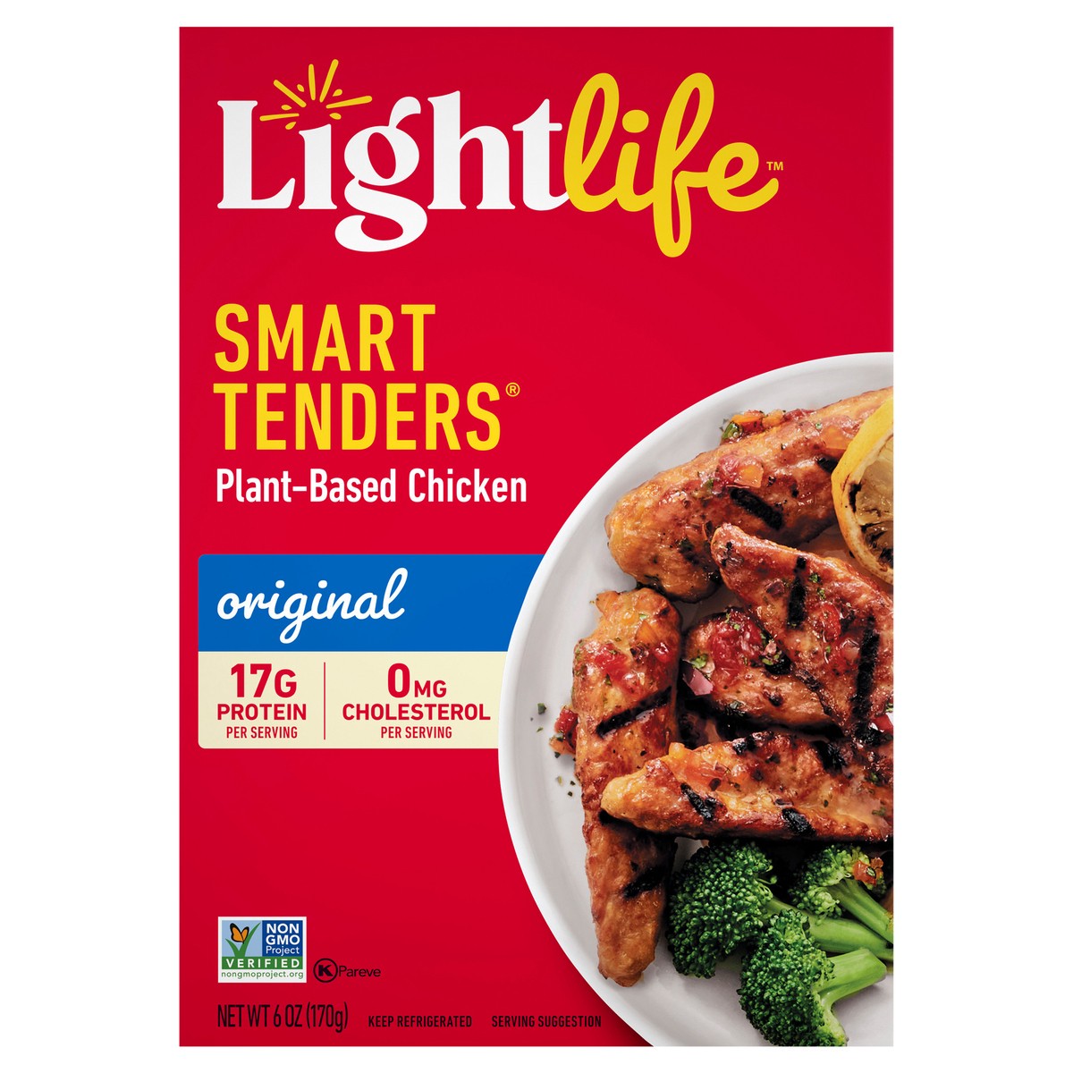 slide 1 of 9, Lightlife Chicken, 170 g