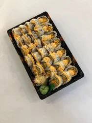 Spicy Shrimp and Cucumber Roll Sushi