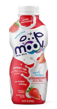 slide 1 of 1, Moo'v Ultra Filtered Milk Strawberry, 14 fl oz