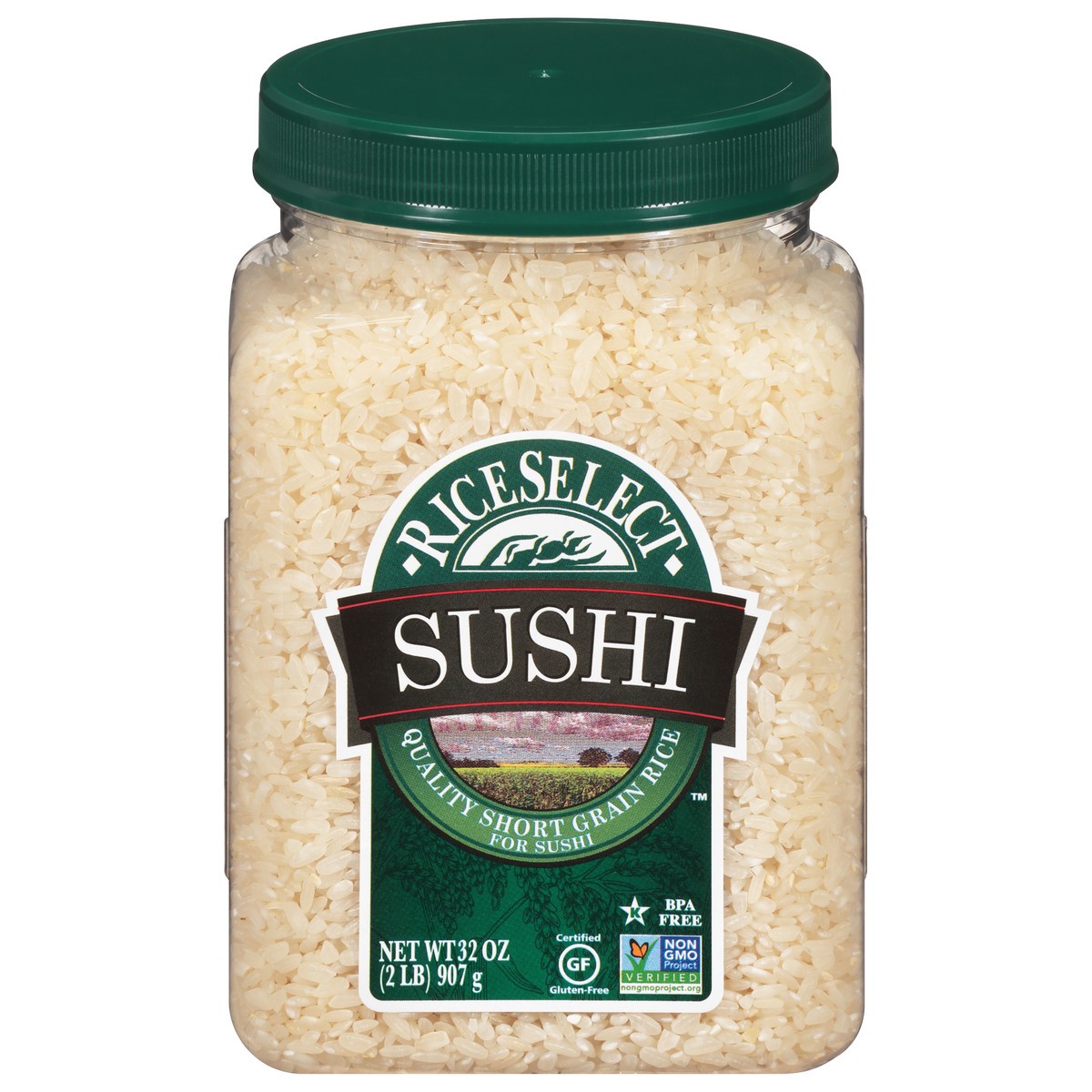 slide 1 of 8, RiceSelect Sushi Rice, 32 oz