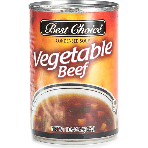 slide 1 of 1, Best Choice Vegetable Beef Soup, 10.75 oz