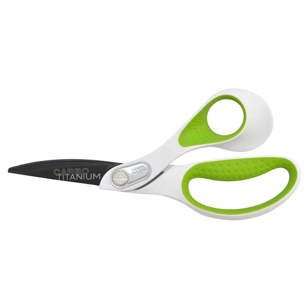 slide 1 of 1, Westcott 8" Bent CarboTitanium Scissors, 1 ct