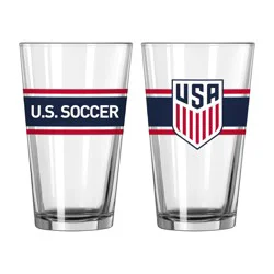 Usa 2026 Pint Glass 16oz Blue