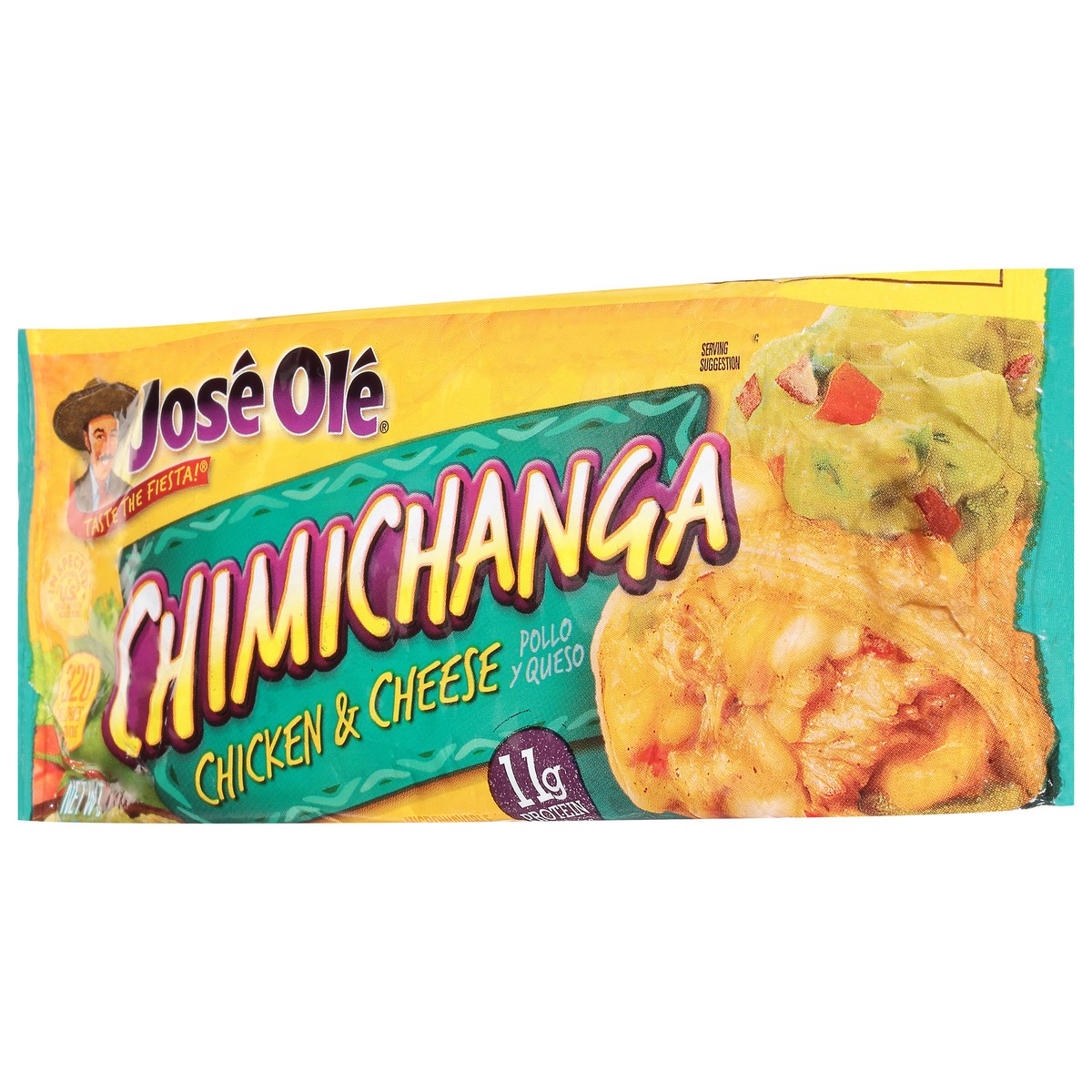 slide 10 of 14, José Olé Chicken & Cheese Chimichanga, 5 oz