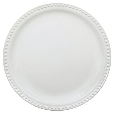 slide 1 of 1, Cinsa Dinner White Plate, 10.5 in