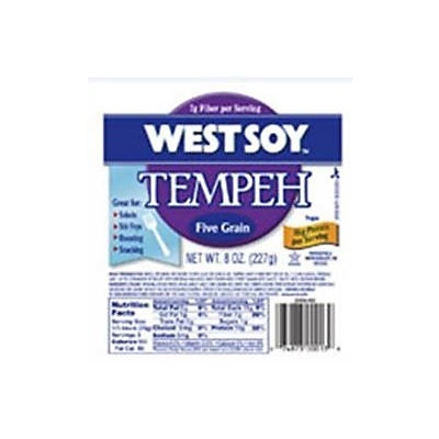 slide 1 of 1, Westsoy Five Grain Tempeh, 8 oz